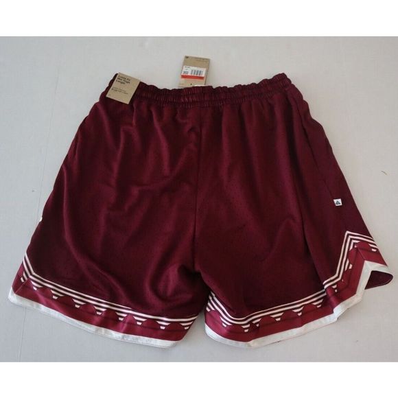 Nike DQ5656 638 Men's Sz Large Burgundy Dri-Fit Mesh 6" Giannis Shorts $55 - Picture 2 of 8